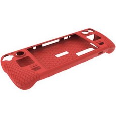 Steam Deck 保護殼 Air Fit 矽膠保護套 紅色, 1個, 單一商品