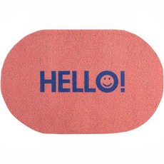 Higherly HELLO 地墊, 粉紅色