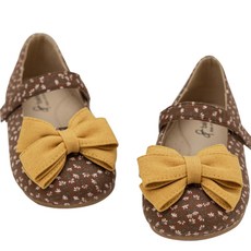 발소리 베이비잼 여아용 스프링 플랫