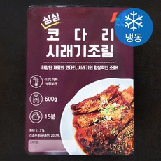 싱싱 코다리 시래기 조림 1~2인분 (냉동), 600g, 1개
