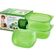 Debbie Meyer HC系列可微波長方形保鮮盒 709ml 3入, 1組