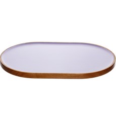 plala 彩色橢圓托盤, 紫色, 1個