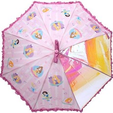 迪士尼公主 47 蝴蝶結蕾絲長柄傘 LUPCU10003