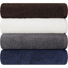 송월타월 고중량 수건 헤비무지40 190g 30수 면, 랜덤 발송, 4개