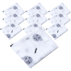 Citistore Baby Character 竹紗手帕 10p