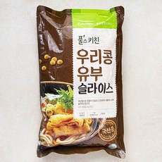 풀스키친 우리콩 유부 슬라이스, 1개, 1kg