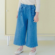 Bebezoo 女童荷葉邊鈕扣褲