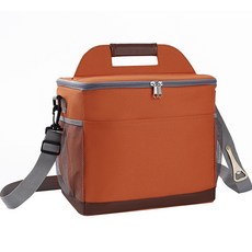 Real Cody 牛津布便當袋 保冷袋, 16L, 橘色