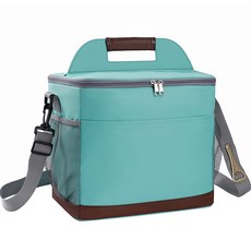 Real Cody 牛津布午餐盒保溫袋, 16L, 薄荷綠