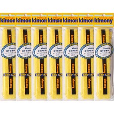 kimony 毛巾布羽球拍握把綁帶 7入, 黃色, 1組
