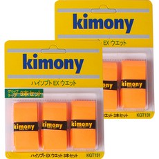 KIMONY HI-SOFT EX 握把布 KGT131 6入, 橘色, 2個