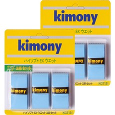 KIMONY HI-SOFT EX 握把布 KGT131 6入, 天空藍, 2個