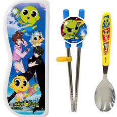 LE BARN 神秘公寓雙手訓練餐具組, 混色, 勺子+筷子+箱子