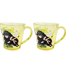 르번 국산 아동용 신비아파트 프리즘 컵, 혼합색상, 2개, 230ml