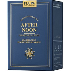 FLURE 頂級綜合茶 午後花茶 三角茶包, 1.5g, 5入, 1個