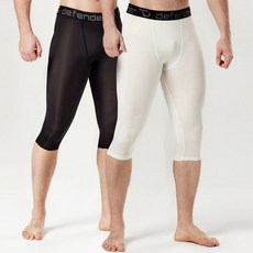 男款運動跑步7分褲 MP-BBWW 2件組