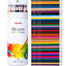 deLi 得力 彩色鉛筆組, 1套, 48色