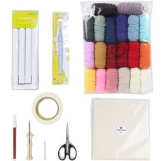 JSTrading 戳戳繡基本套組, 1套, 混合色