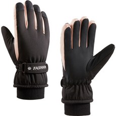 Soket 高幫滑雪板手套雙手套組 A, 黑色