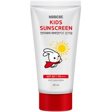 NBBEBE 孩童防曬霜 SPF50+ PA++++, 1條, 40ml