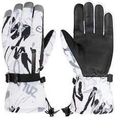 Soket Plus 騎行滑雪板手套雙手套組, 03灰色