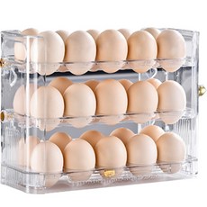 Market Pio 廚房冰箱雞蛋收納託盤 款式4, 單一顏色, 1個