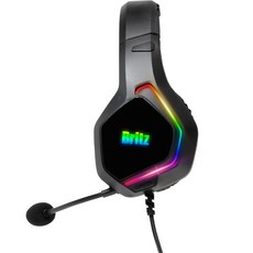 Britz USB電競耳機, K3, 黑色