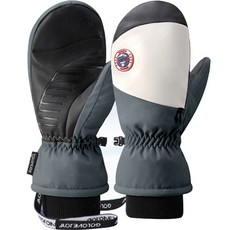 Soiket Lander Touch 滑雪板手套雙手, 02後指灰
