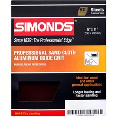 SIMONDS 砂布紙 #100 50入, 1個