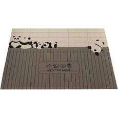 Hierly 卡通圖案設計玄關廚房地墊, 02 熊貓
