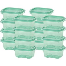 EASY&FREE 튼튼이 Wave Keep冷凍庫整理盒 290ml, 16個, 1入