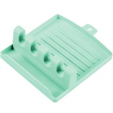 허니앤쿡 조리도구 받침대 58g, 민트, 1개