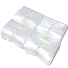 그린비닐 일반 지퍼백 9cm x 15cm, 미니(XS), 100개입, 4개