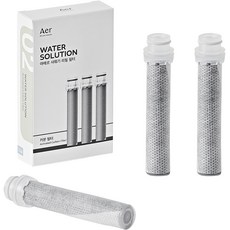 Air Quattro 淋浴筆芯碳過濾器, 3個碳過濾器