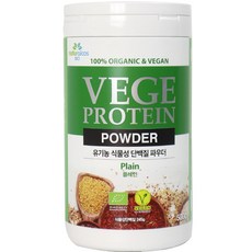 植物性高蛋白奶昔粉 原味, 500g, 1個