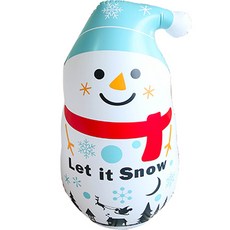 PARTYHAE 聖誕節站立裝飾 120cm 雪人, 1個, 混合色