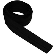 尼龍捲式拉鍊 3號 9000cm, 1個, 黑色