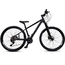 인피자 MTB 자전거 알톤 23 탈레스 2 380mm 미조립 박스배송, 174cm, 매트블랙, 1개