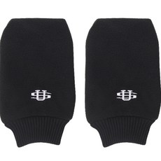 UPSET 男性用防寒連指高爾夫手套 雙手組, 黑色, 1個