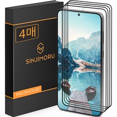 신지모루 풀커버 3D 포밍커브드 휴대폰 액정보호필름, 4개