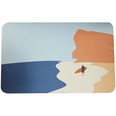 하이어리 규조토 모던 욕실 발 매트, 05, 1개