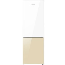 클라윈드 피트인 파스텔 콤비냉장고 방문설치, 화이트(상단), 베이지(하단), KRNC312ESM1