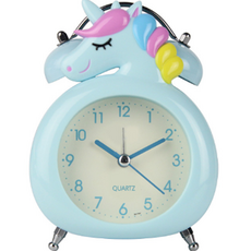 Roywing 獨角獸鬧鐘 桌上型時鐘, 薄荷綠