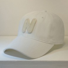 OU공유 N 니트 로고 볼 캡 OUL-2