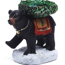 黑熊小茶蠟燭臺 BAO, 黑色