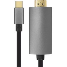 SOLTOP USB Type-C 4K 60Hz 螢幕鏡像 HDMI 傳輸線 SOLTOP-944, 1個, 混合色, 3m