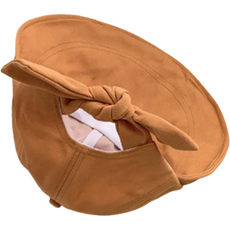 여성용 바로 쁘띠 리본 챙 모자