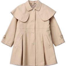 Perimitsu 女童披風襯里大衣 P2312C060