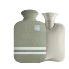 생활애찬 빅사이즈 보온 물주머니 찜질 핫팩 그린 1000ml, 1세트