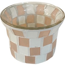 Hooni Market 彩繪玻璃燭台, 混合色